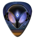 12 X Alien W/Headphones