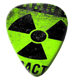 12 X Bio-Nuclear Guitar Picks *2*